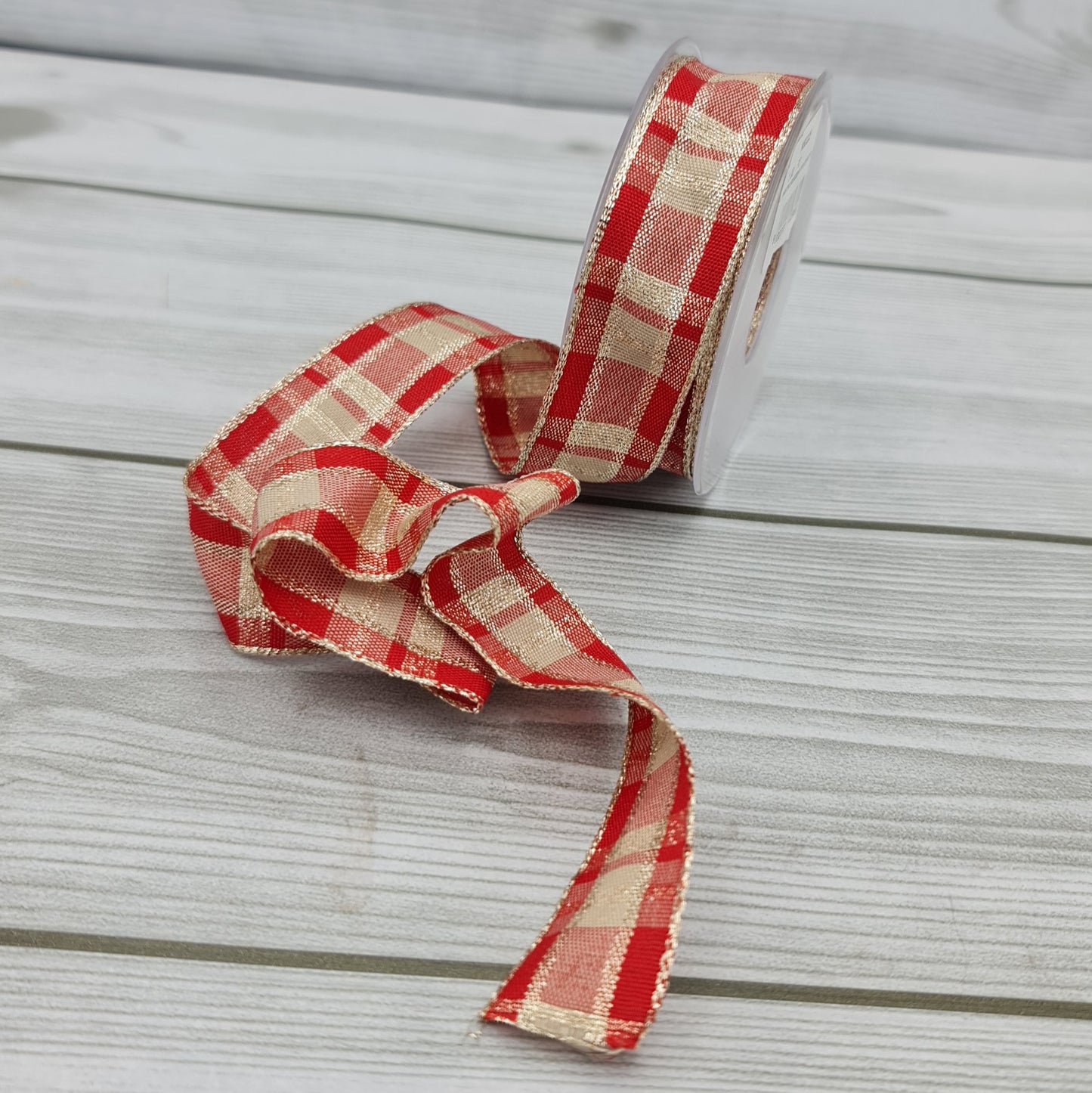 Nastro Scottish Rosso 25mm Gogolandia