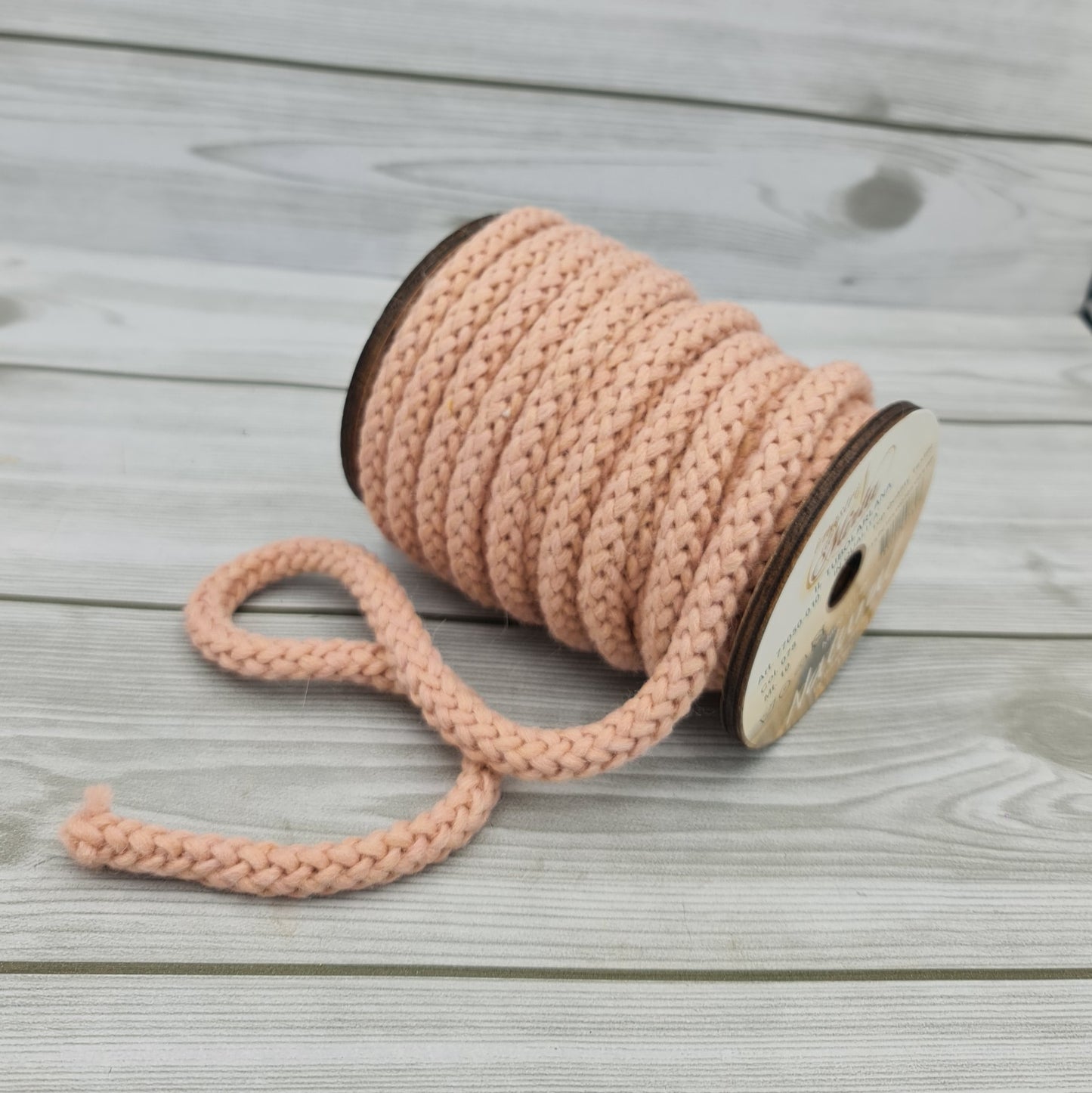 Tubolarlana Rosa 1cm Nastri di Mirta