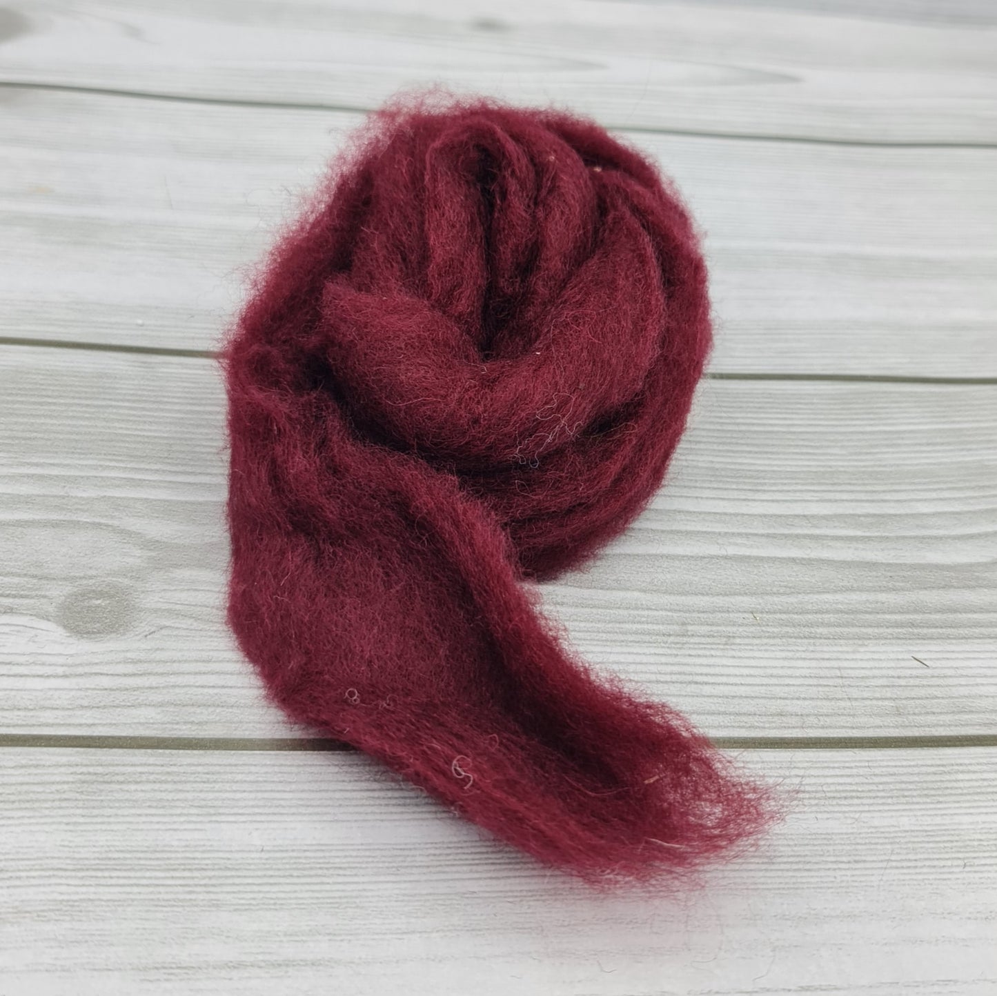 Lana CaRdotta Fine Bordeaux I Nastri di Mirta