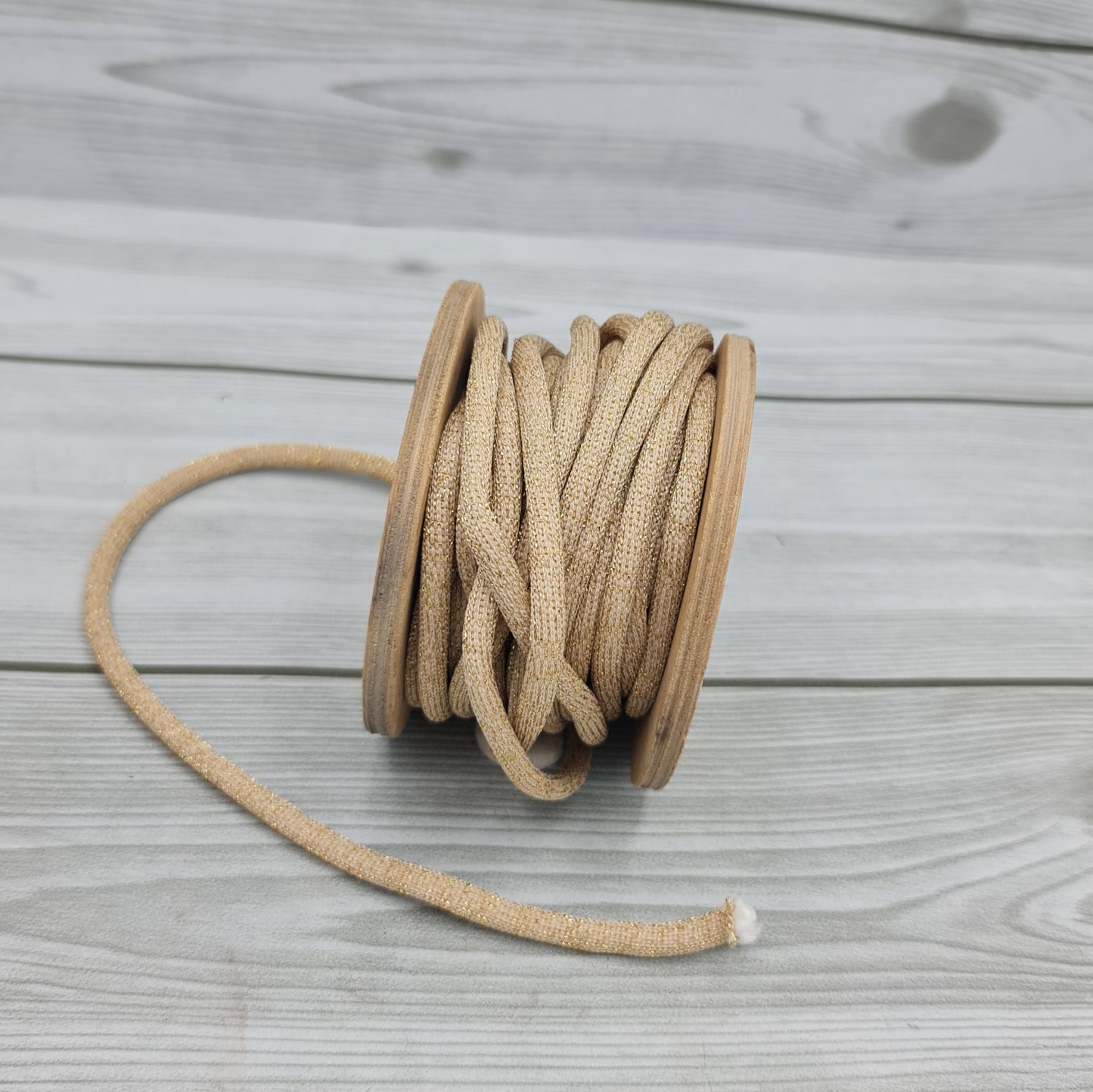 Mini Tubulaire Rembourré Métallisé Vert