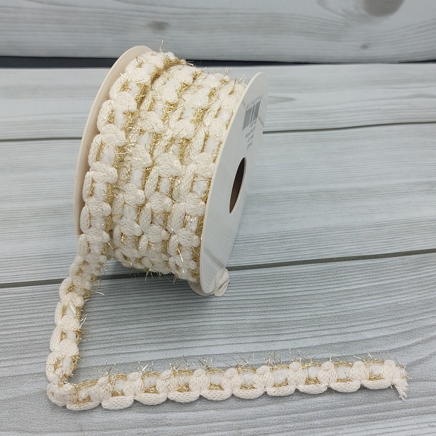 Gold Fringe Ribbon 10mm Code NVFRI51