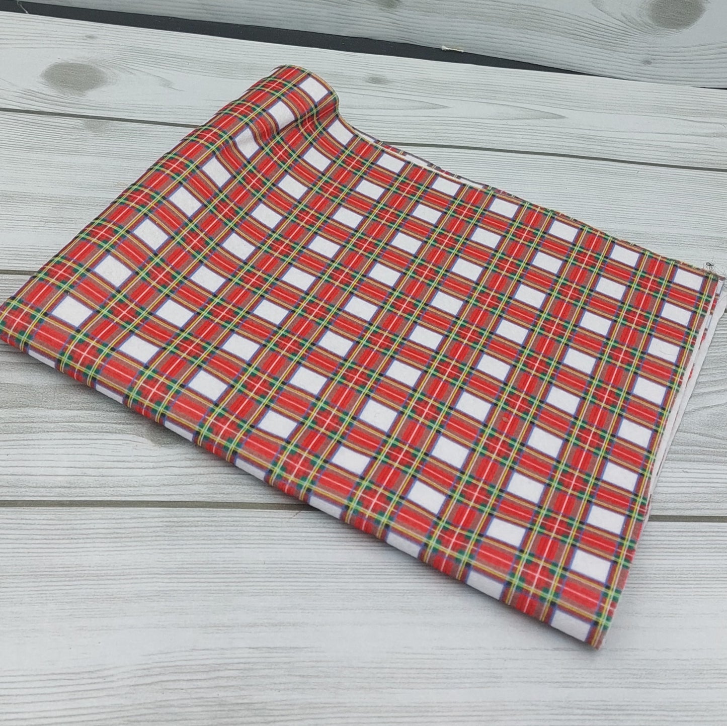 Pannolenci Stampato Scozzese Bianco Gogolandia