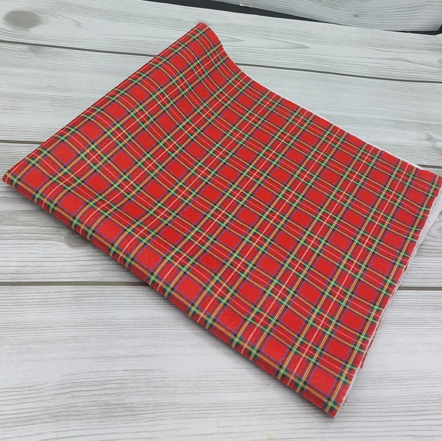 Pannolenci Stampato Scozzese Rosso Gogolandia