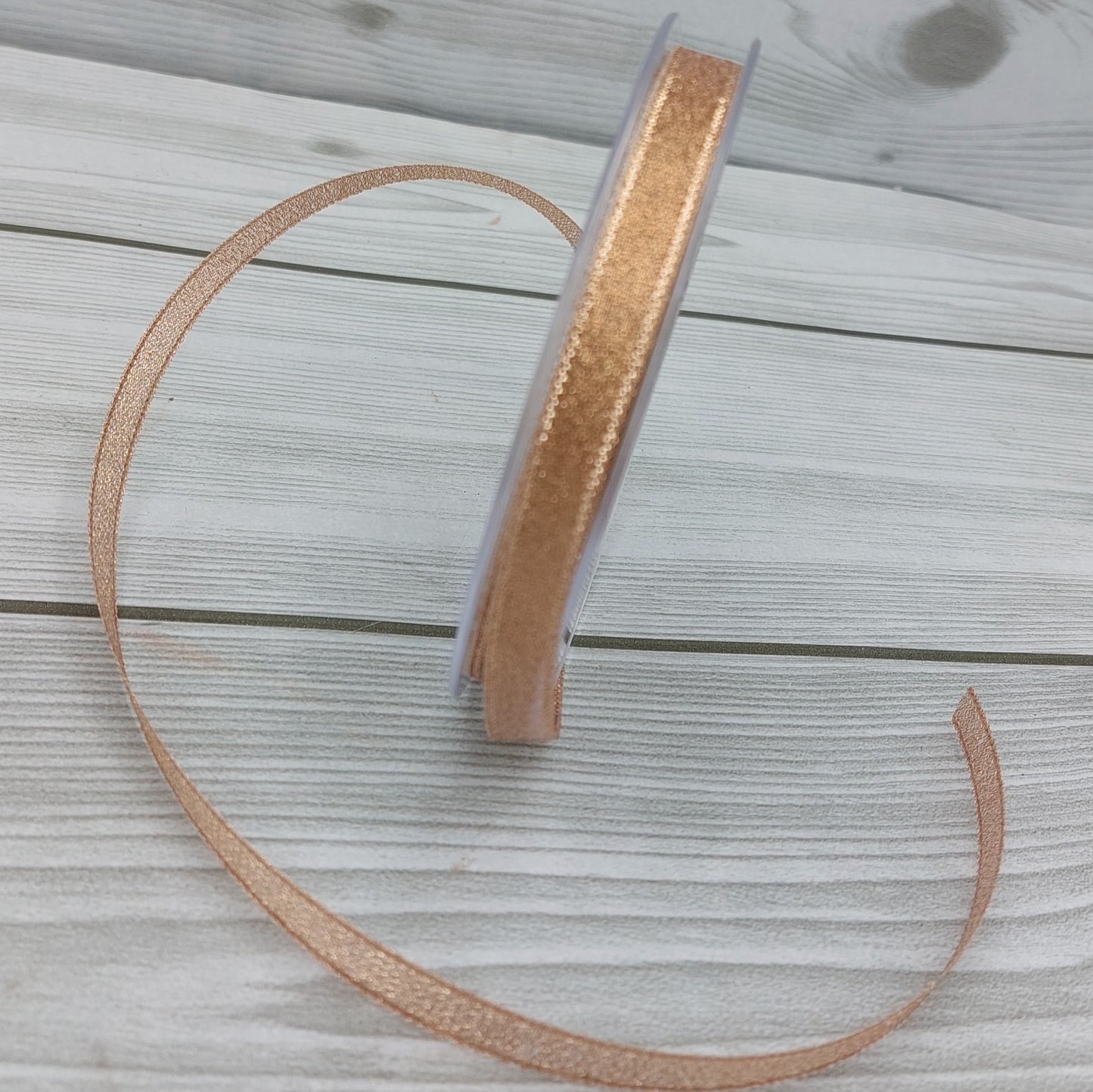 Nastro Shine Rame Chiaro 10mm Gogolandia