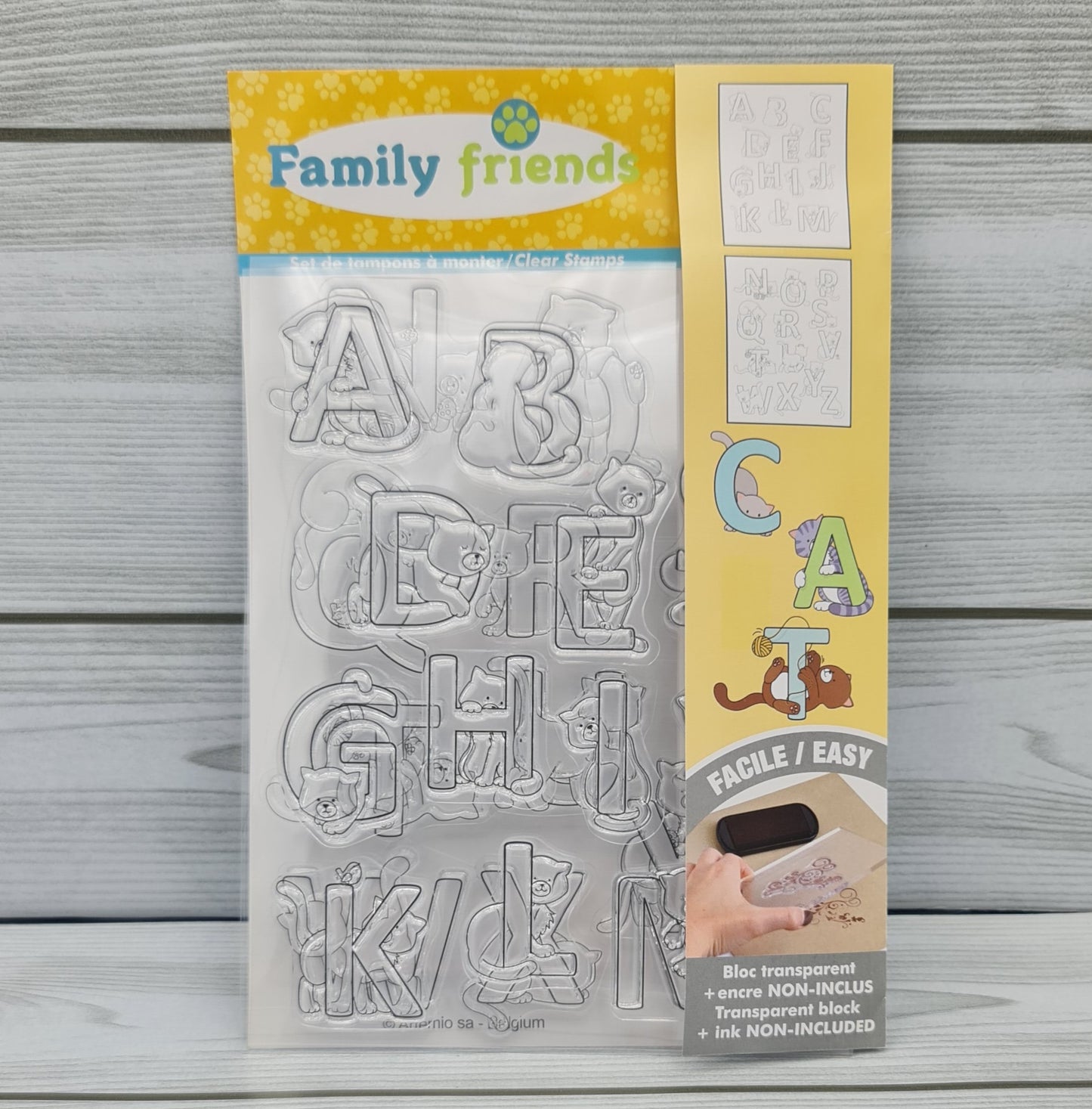 Timbro in Silicone Artemio Family Friends Cat