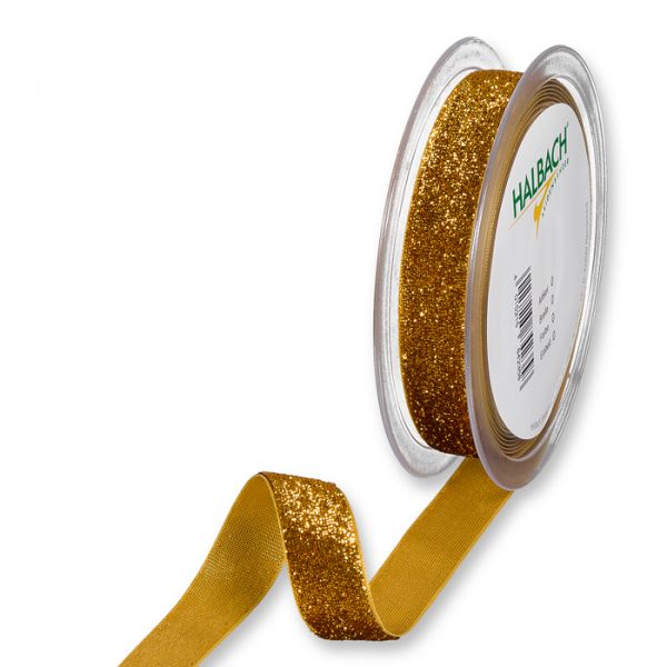 Ducato Gold Glitter Ribbon 18mm 24046-95