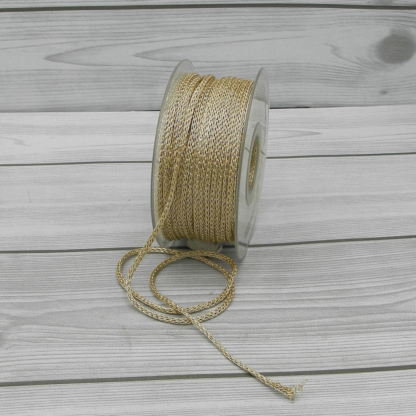 Metal Cord Ribbon Col. Gold Code 2851-04