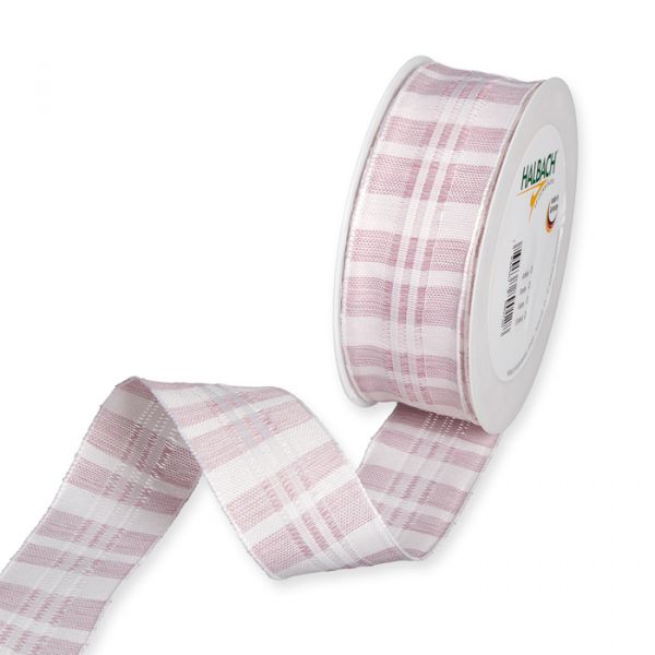 Nastro a Quadri Rosa 25mm Gogolandia