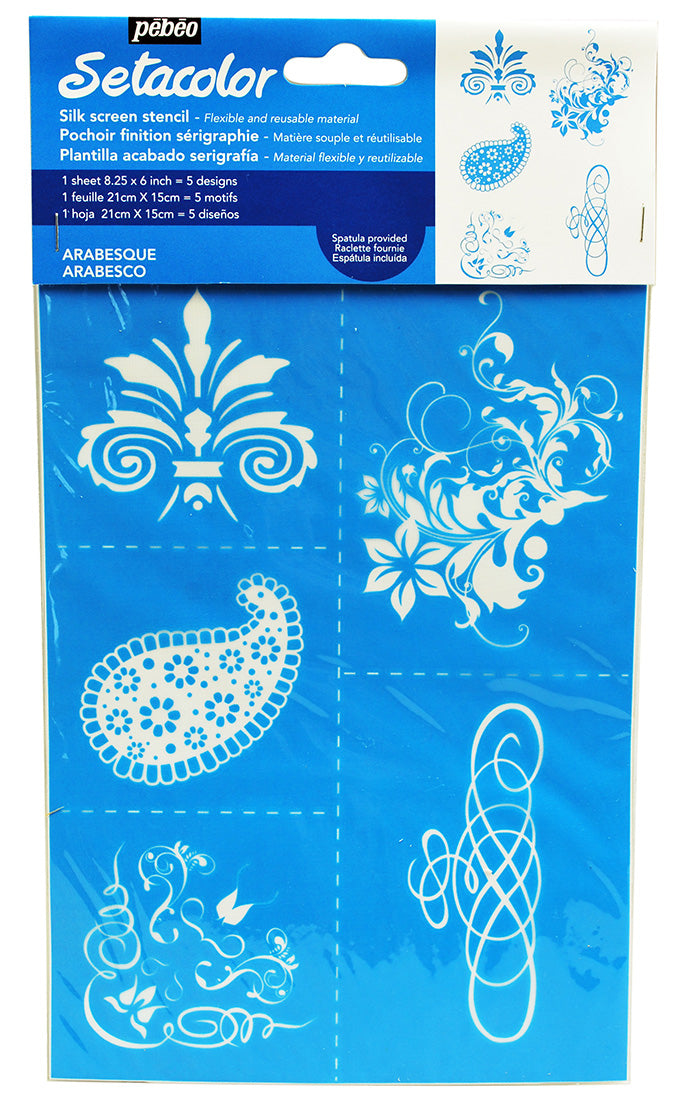 Stencil Setacolor Pebeo cod. 603