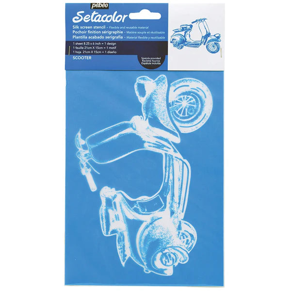 Stencil Setacolor Pebeo cod. 604