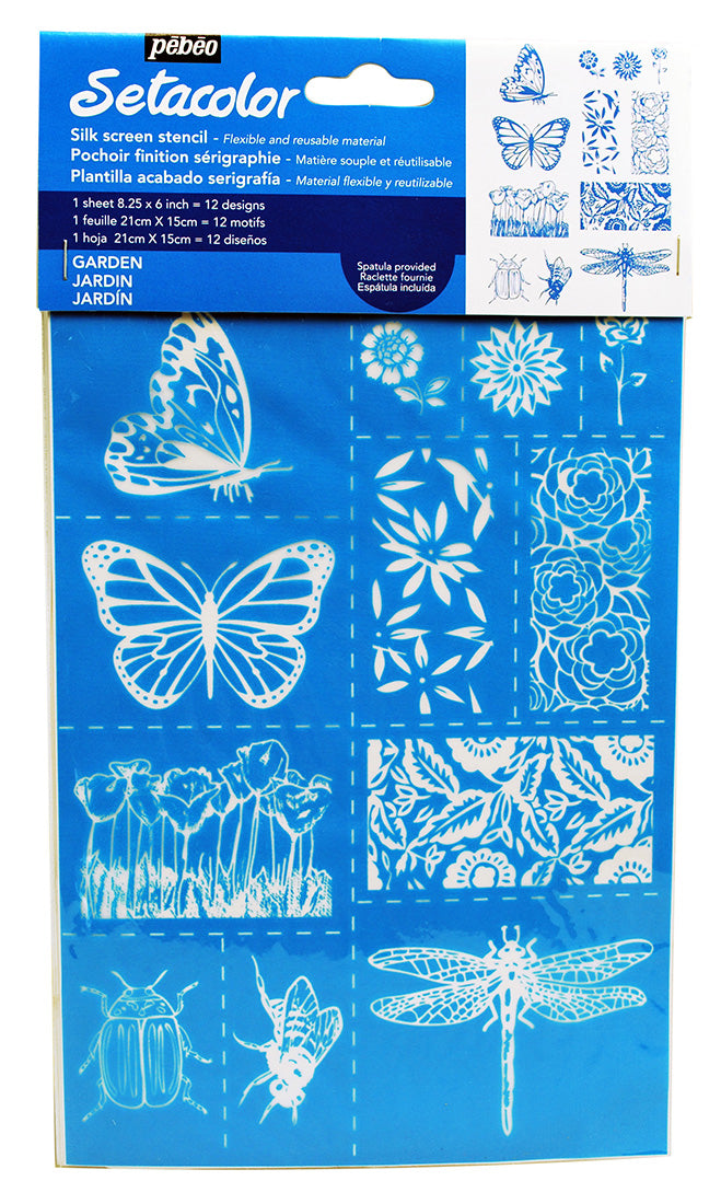 Stencil Setacolor Pebeo cod. 605