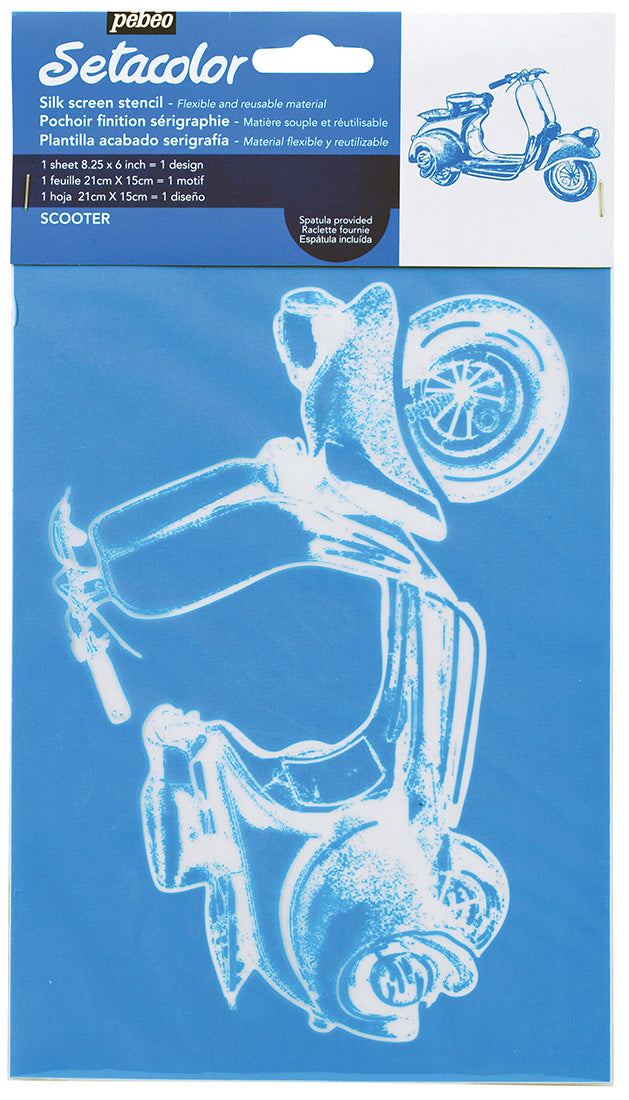 Stencil Setacolor Pebeo cod. 606