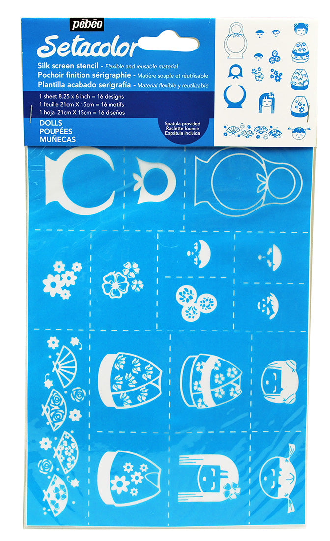 Stencil Setacolor Pebeo cod. 610