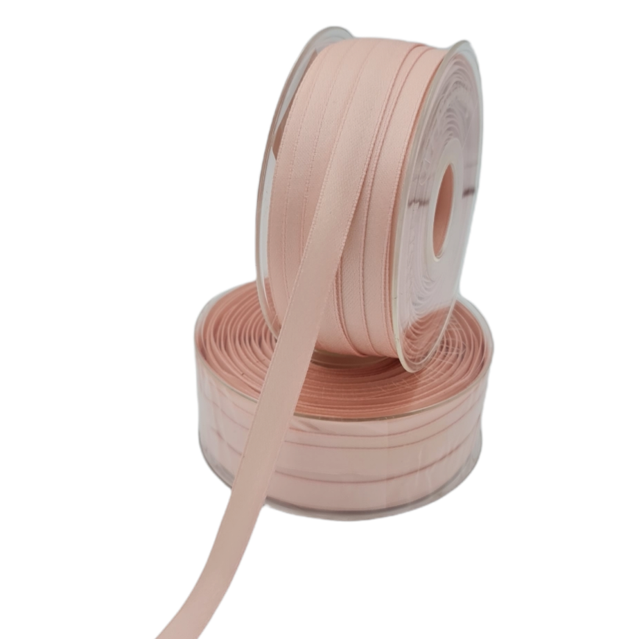 Nastro Double Satin Rosa Chiaro 10mm Gogolandia
