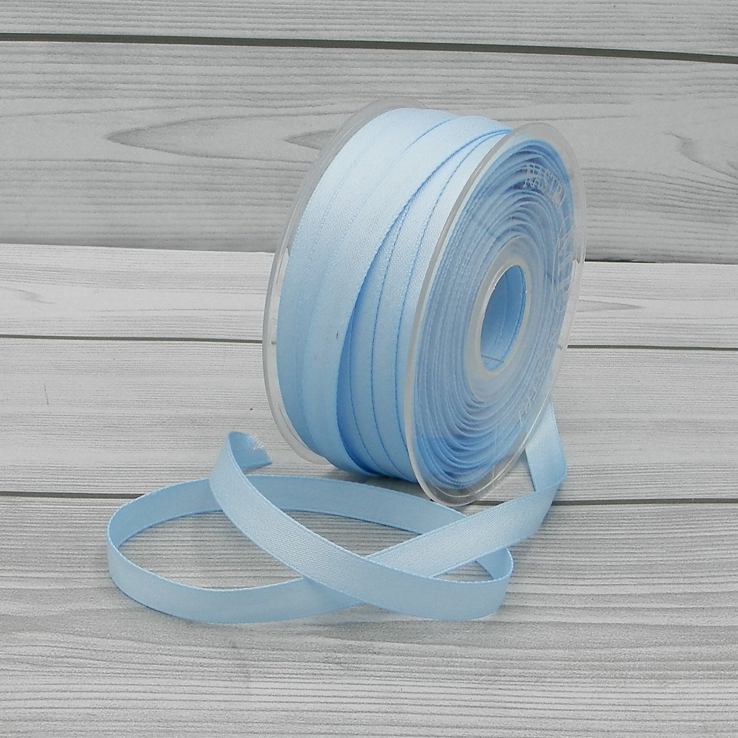 Double Satin Light Blue Ribbon 10mm Code 3809XP72