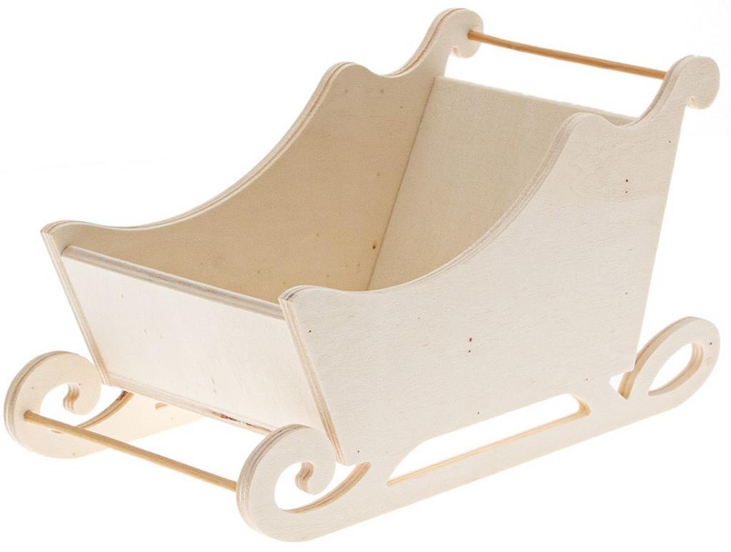 Slitta in legno Stafil