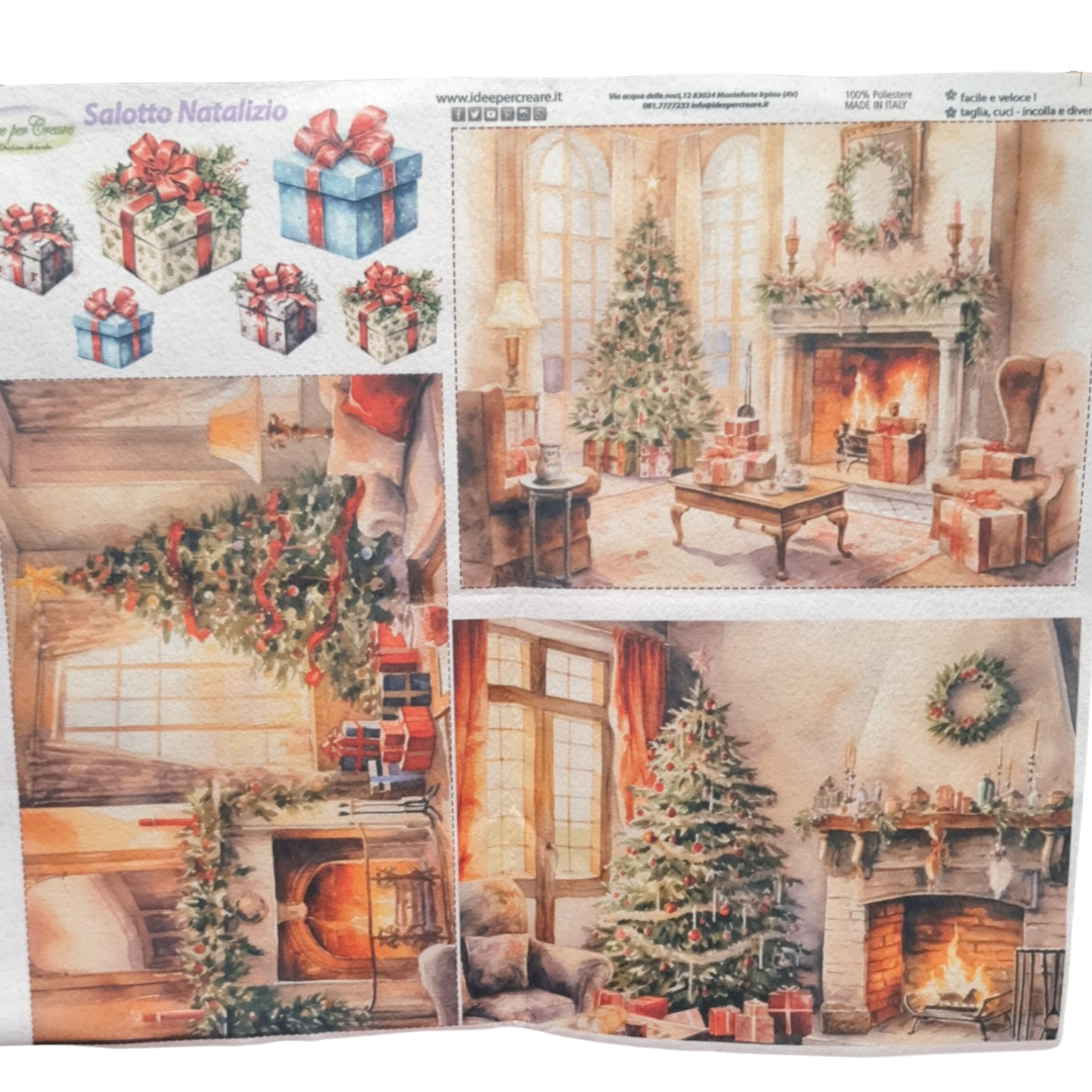 Pannello Medio Salotto Natalizio Gogolandia Idee Per Creare