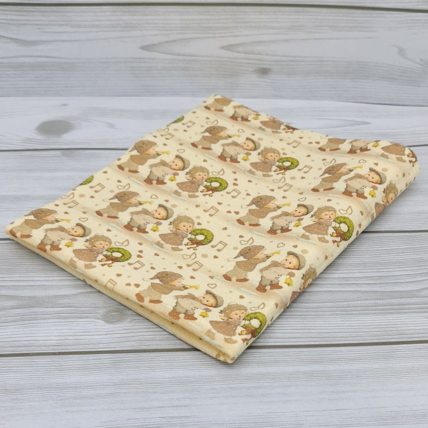 Pannolenci imprimé pour enfants beige Code 4051-12