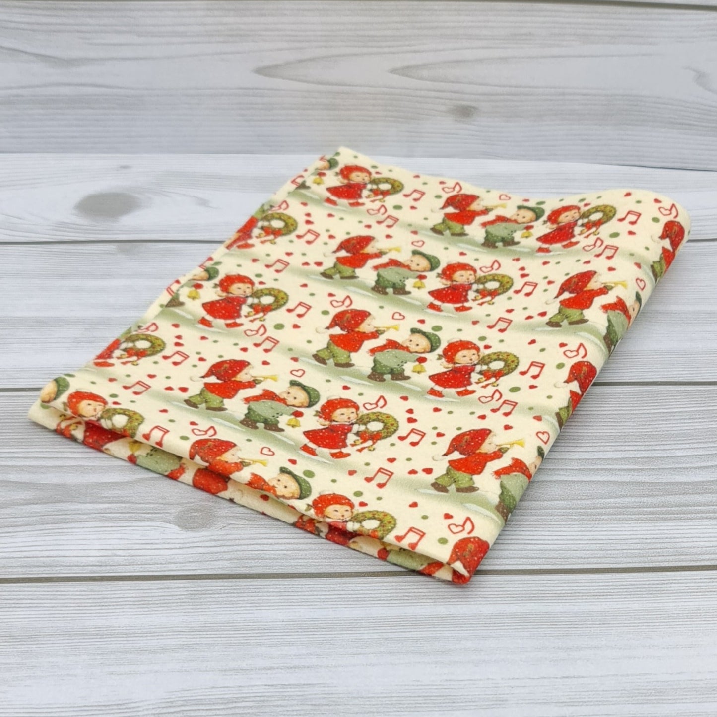 Pannolenci Stampato Bimbi Rosso Le Meraviglie di Teo