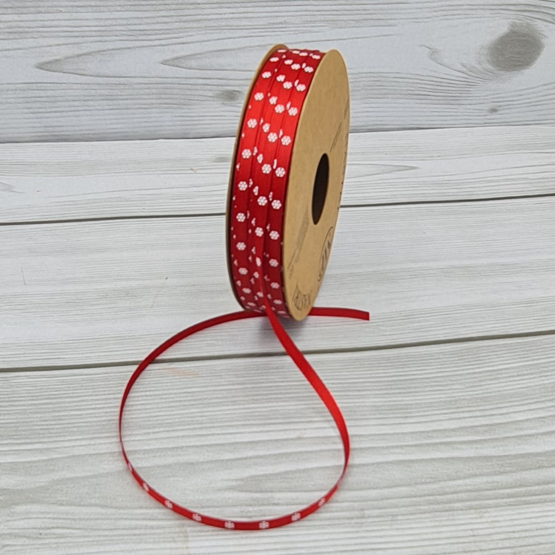 Red Star Ribbon 3mm 5221-2505