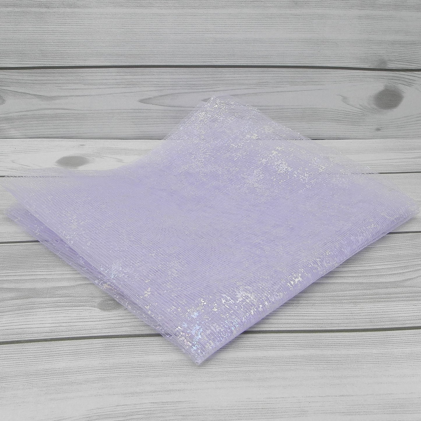 Tulle Avec Étoiles Ivoire 15cm