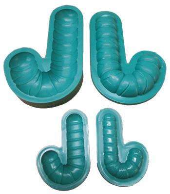 Bâton de sucre 2 pièces