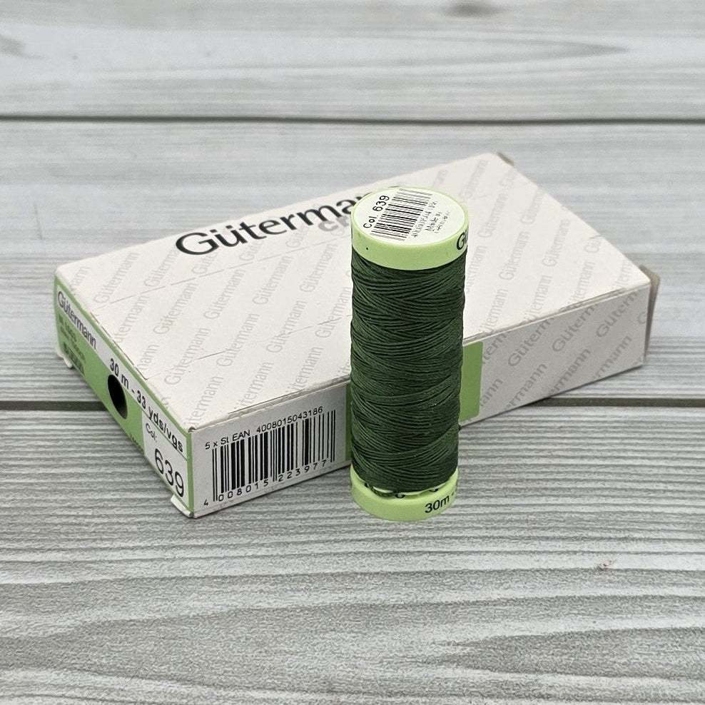 Filo di Poliestere Verde Rosmarino Gutermann