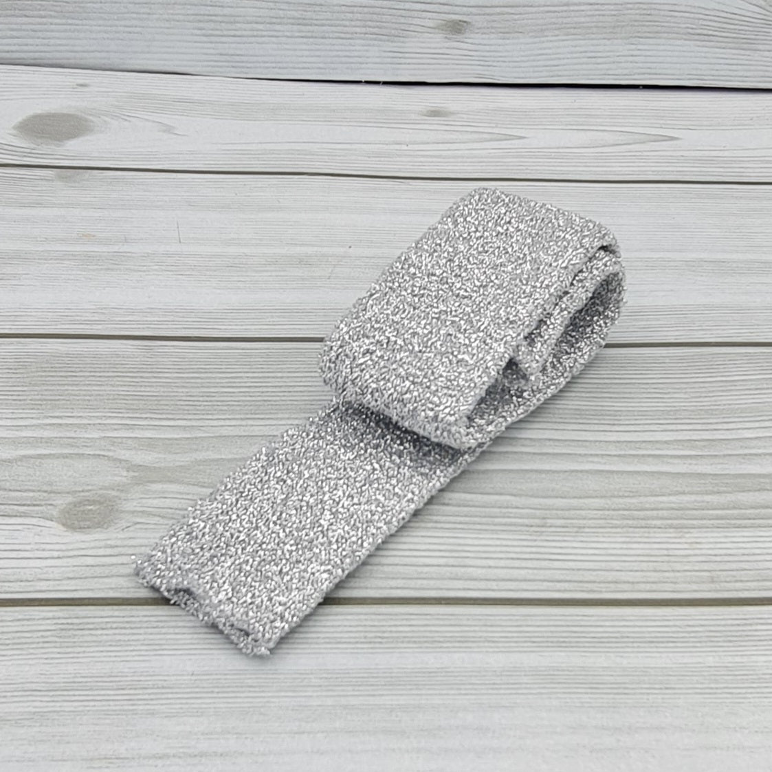 Tubolare Il Tantaluce Argento 5cm I Nastri di Mirta