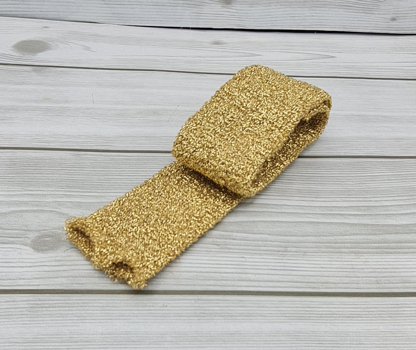 Tubolare Il Tantaluce Oro 5cm I Nastri di Mirta