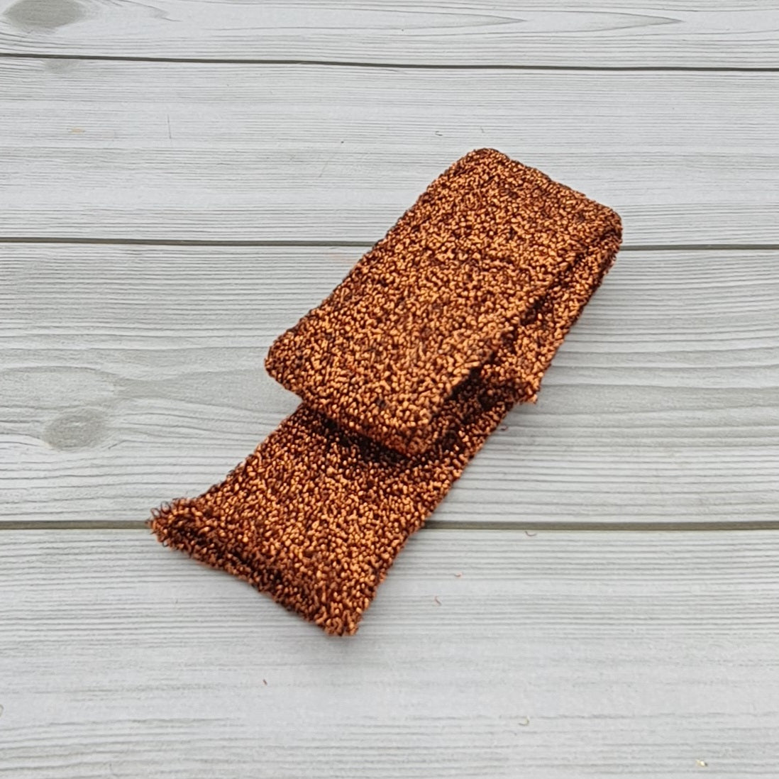 Buoclè Ecru Tubular 10cm