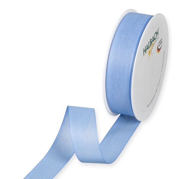 Nastro Cotonetto Blu Cielo 25mm Gogolandia