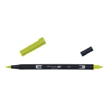 Pennarello Dual Brush Tombow col. 126 Light Olive