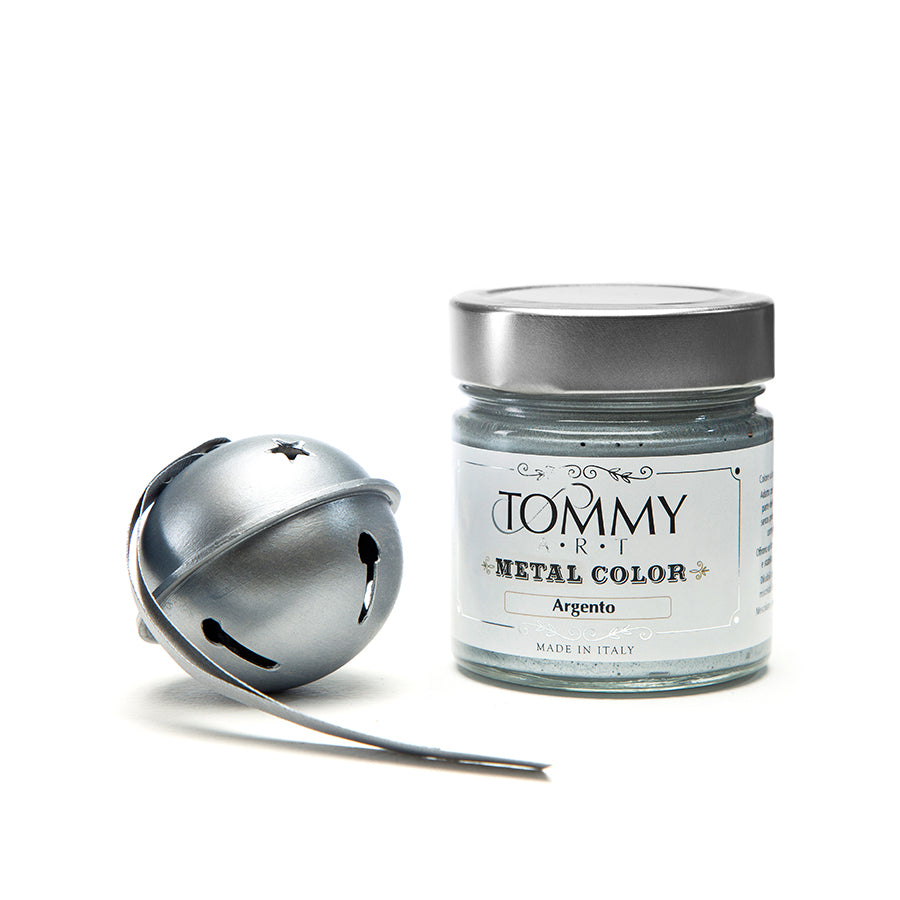 Colore Metallico Argento 80ml Tommy Art
