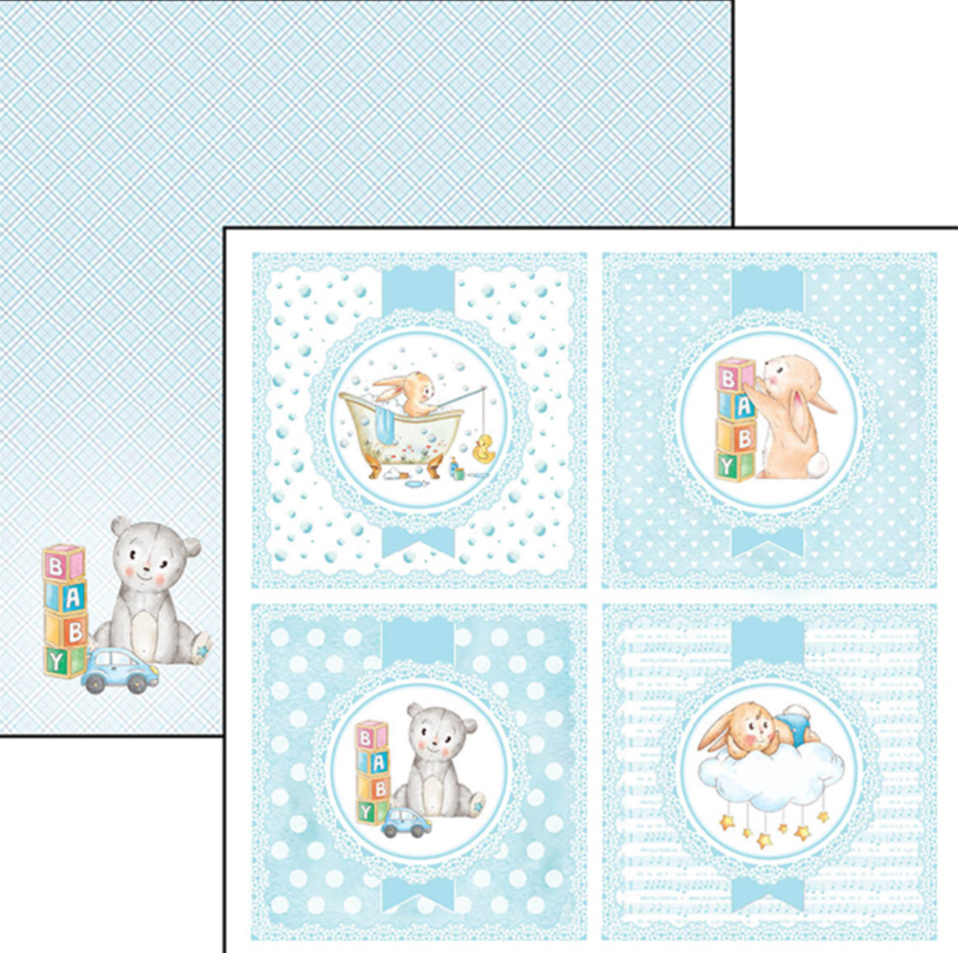 Foglio Ciao Bella I miei Giochi Azzurro