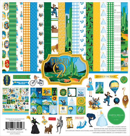 Blocco Carta Bella Wizard Oz 30x30