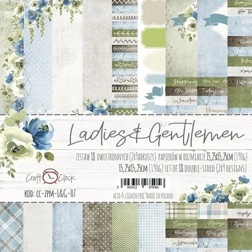 Ladies & Gentlemen 12"x12"