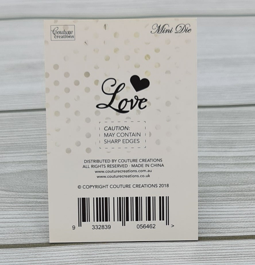 Mini Die Love Code CO726091