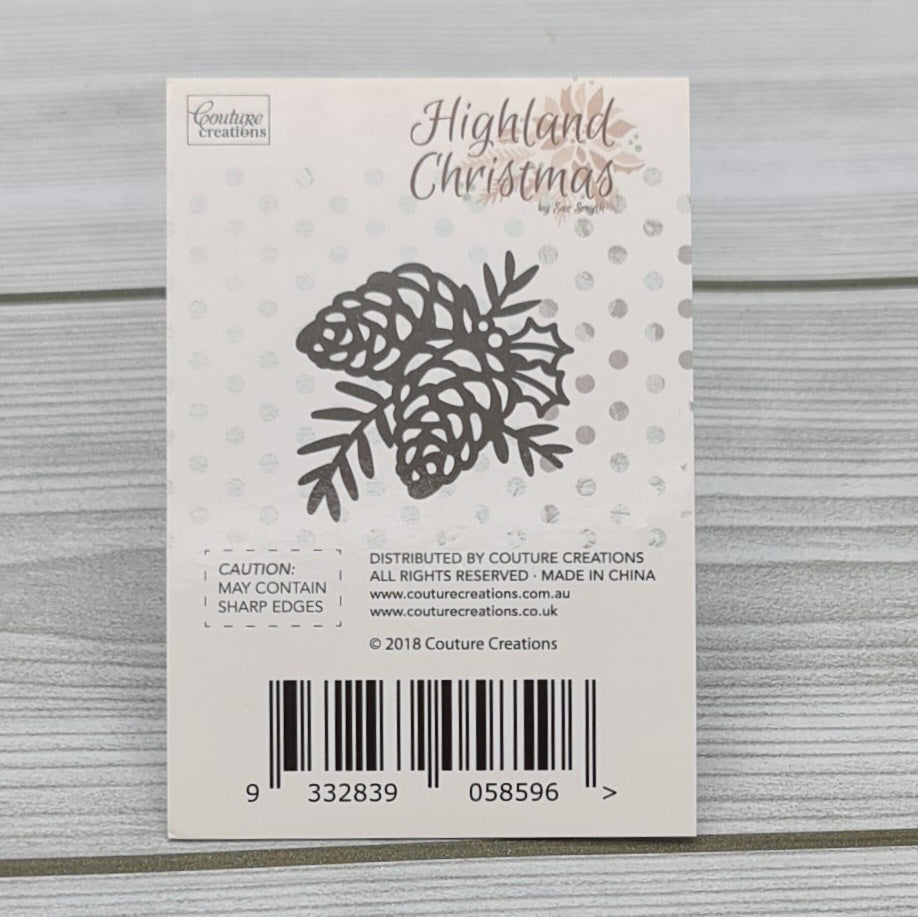 Mini Die Pinecone Flourish Code CO726295