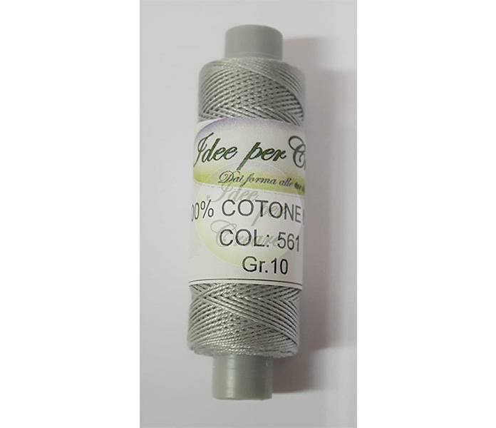 Filo di Cotone n°12 Grigio col.561
