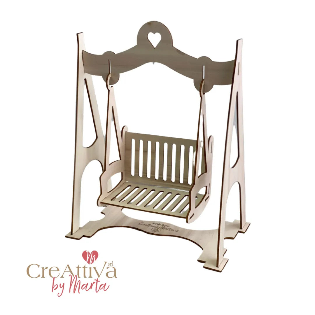 Set Dondolo in Legno Creattiva By Marta