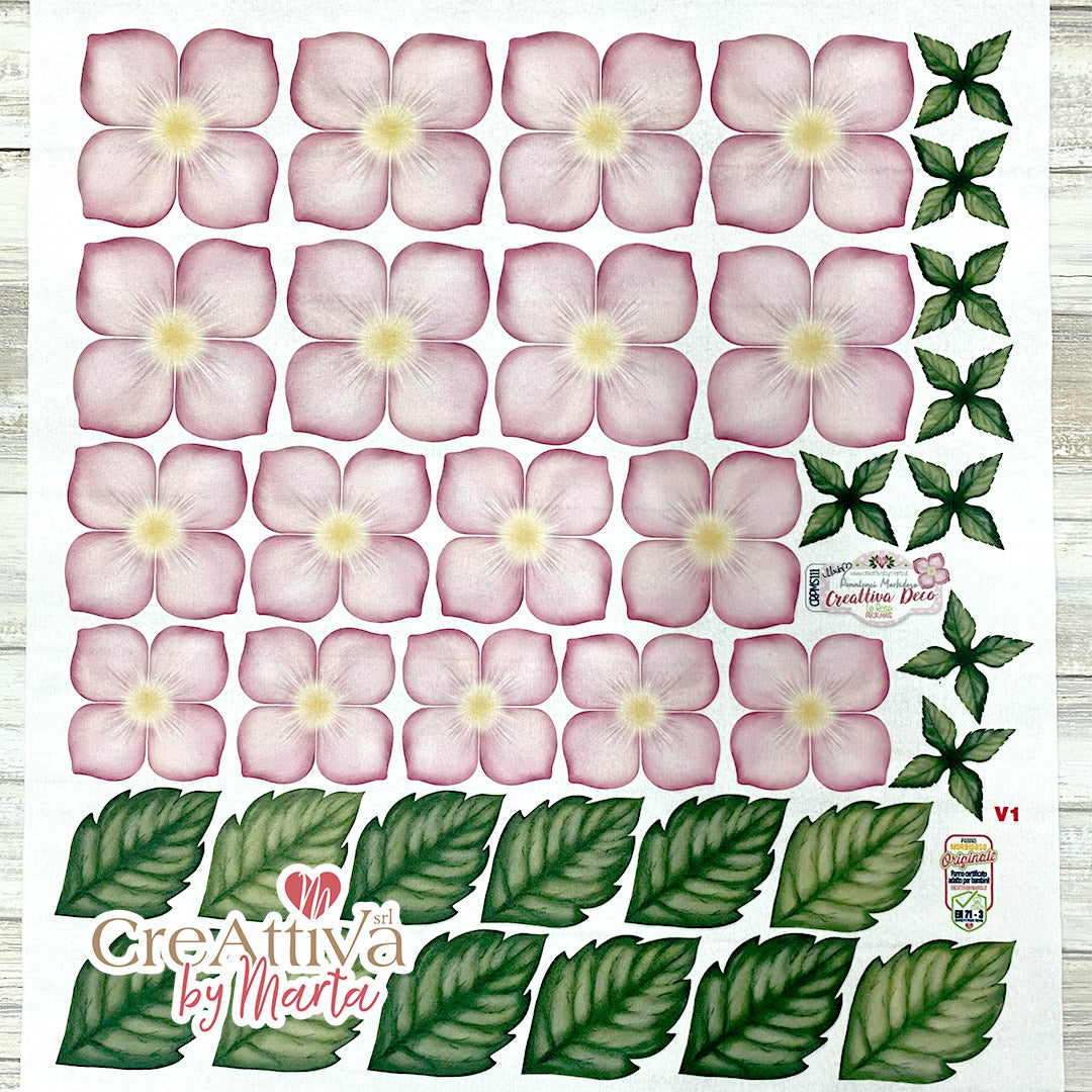 Pannolenci Morbidoso Rosa Rosa Creattiva By Marta