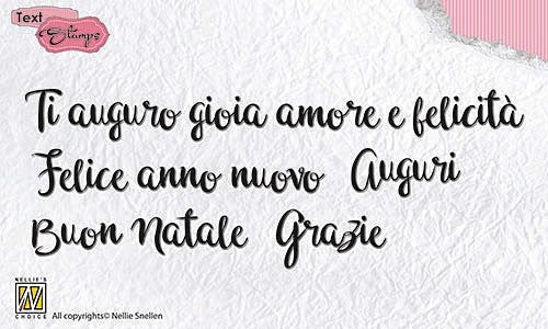 Timbre Nellies pour textes étrangers - Morue italienne CSFT007