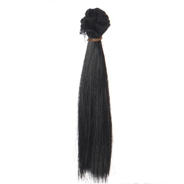 Capelli Lisci Neri lunghi 15cm