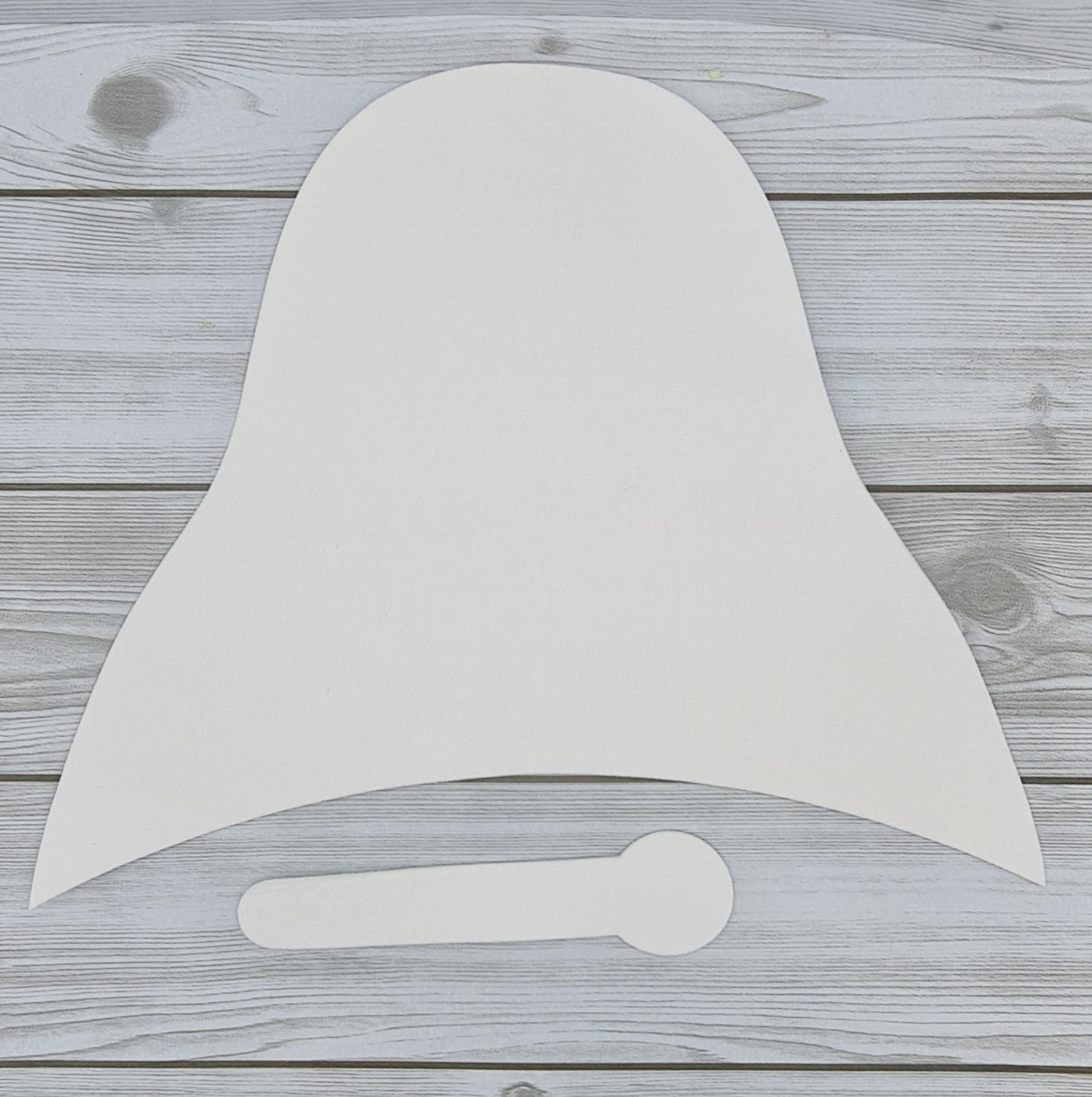 Campana in Feltro Fustellata Latte