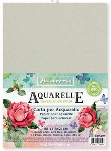 Carta per Acquarello Stamperia A4