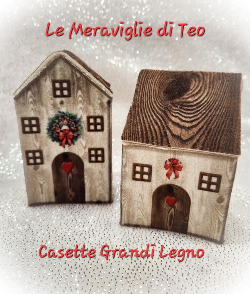 Casette in Feltro Grandi Legno Chiaro