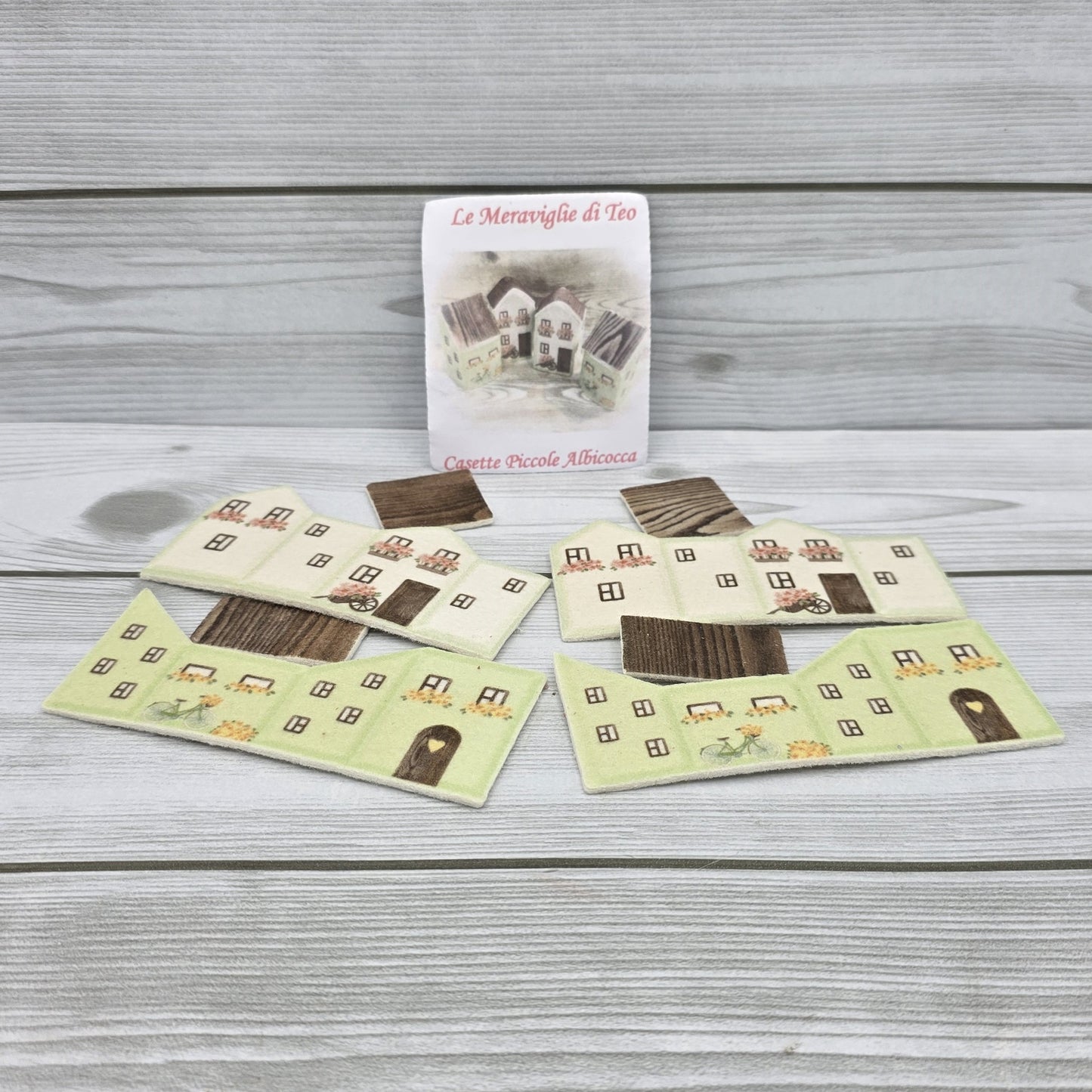 Casette in Feltro Piccole Albicocca