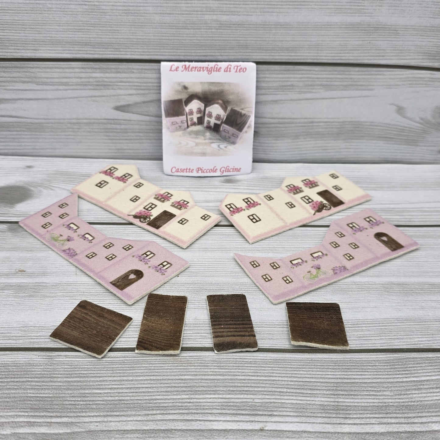 Casette in Feltro Piccole Glicine