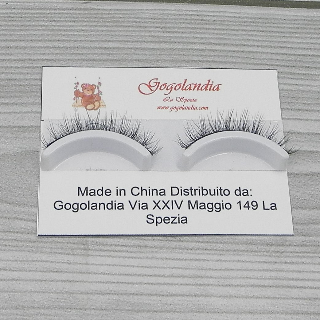False eyelashes in pairs
