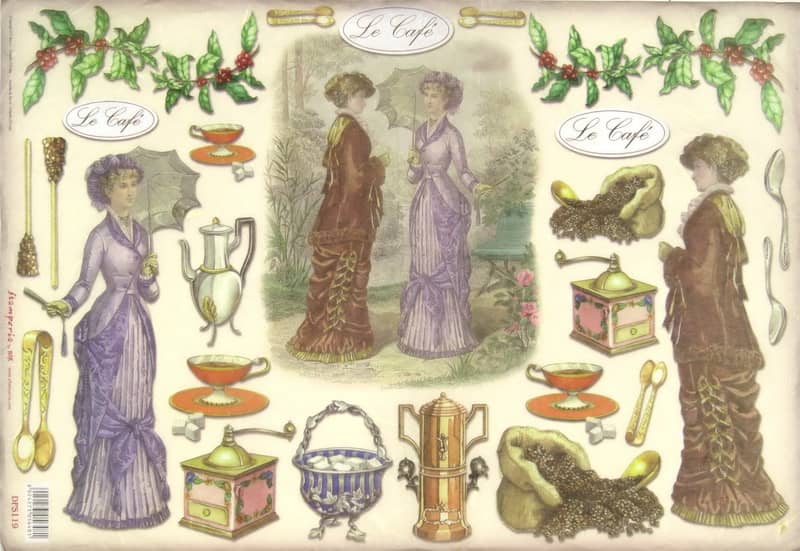 Stamperia Rice Paper cod. DFS119